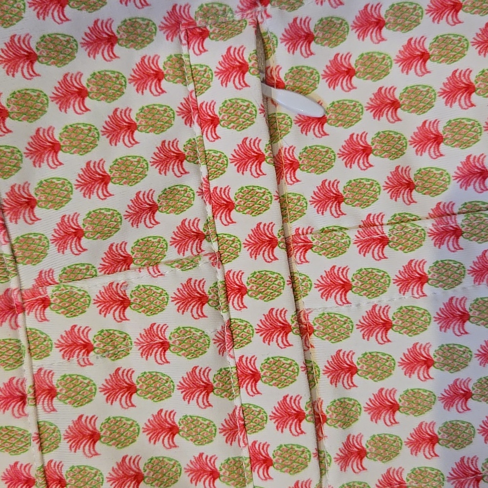 Fairway & Greene Pink/Green Pineapple Leisure/Active/Golf Skort - Picture 9 of 10